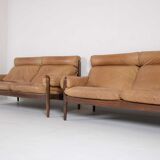 Leather living room set by Durlet