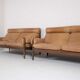 Leather living room set by Durlet
