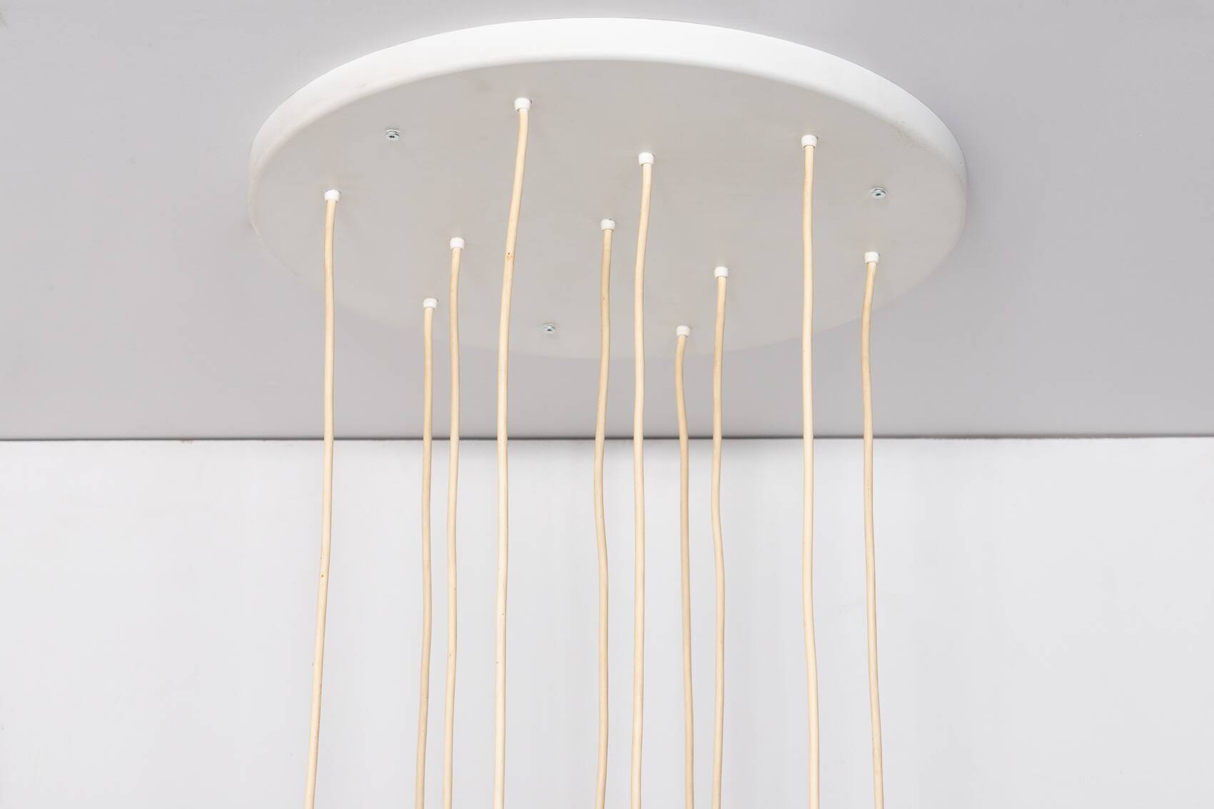Vintage 10-light cascade chandelier from Louis Poulsen, Denmark