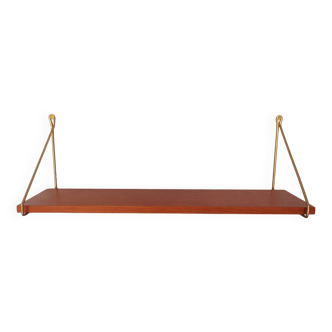 Scandinavian teak shelf from the 1960s