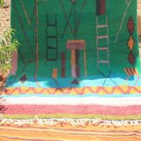 Handmade traditional carpet 250cm x 150cm Moroccan