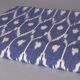 Ikat Blue Tablecloth Or Cover