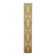Tapis couloir vintage turc Oushak fait main en laine et coton jaune 59x378