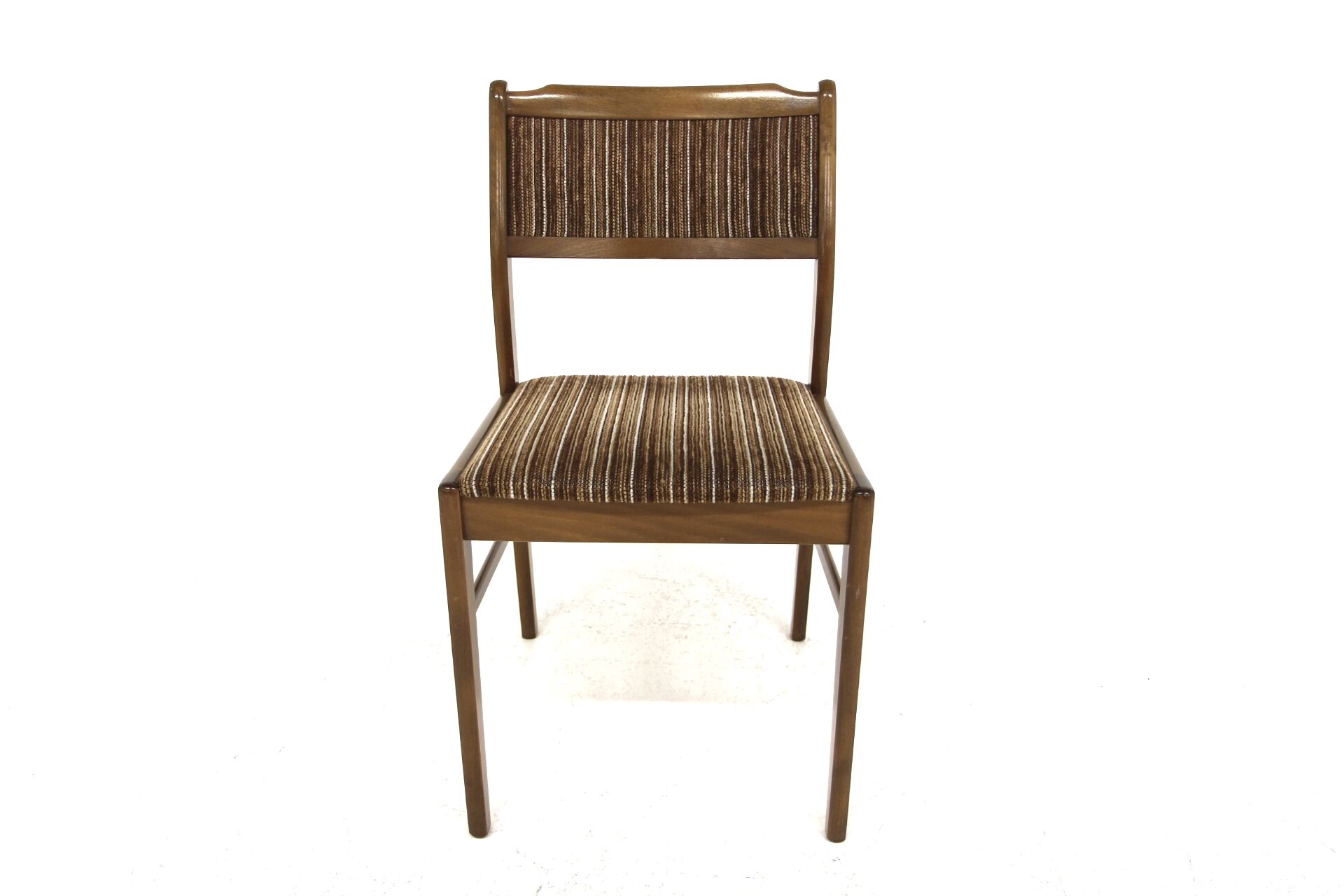 Set of 4 Scandinavian beech chairs, Sweden, 1960