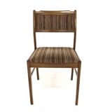 Set of 4 Scandinavian beech chairs, Sweden, 1960