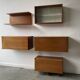 1960’s mid century Beaver & Tapley modular wall units