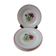 Set of 6 flat plates Digoin Sarreguemines years 30-40