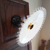Vintage opaline wall light