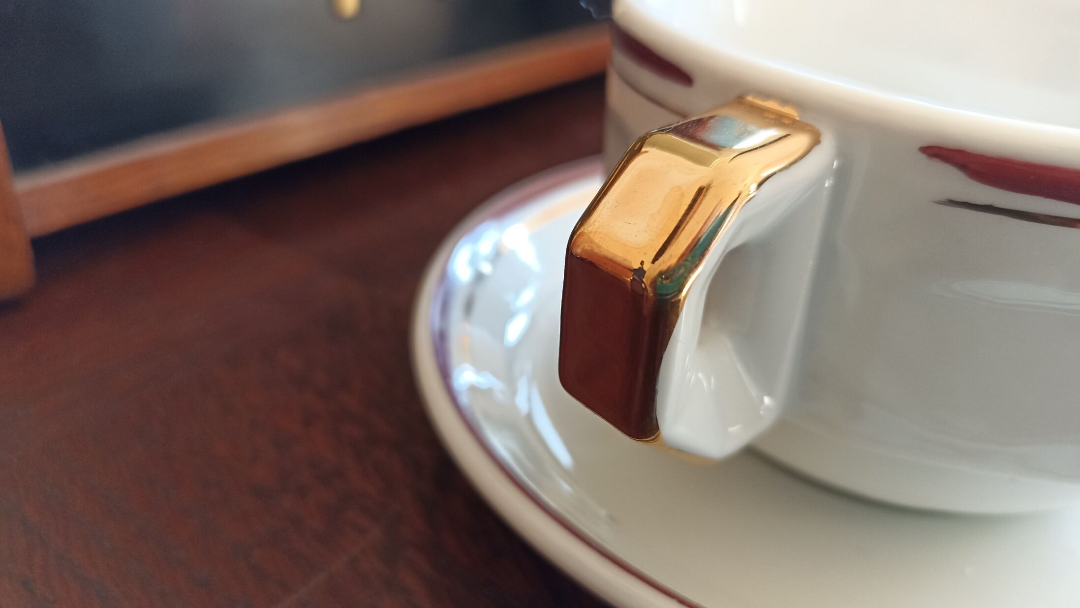 La Seynie porcelain chocolate cup