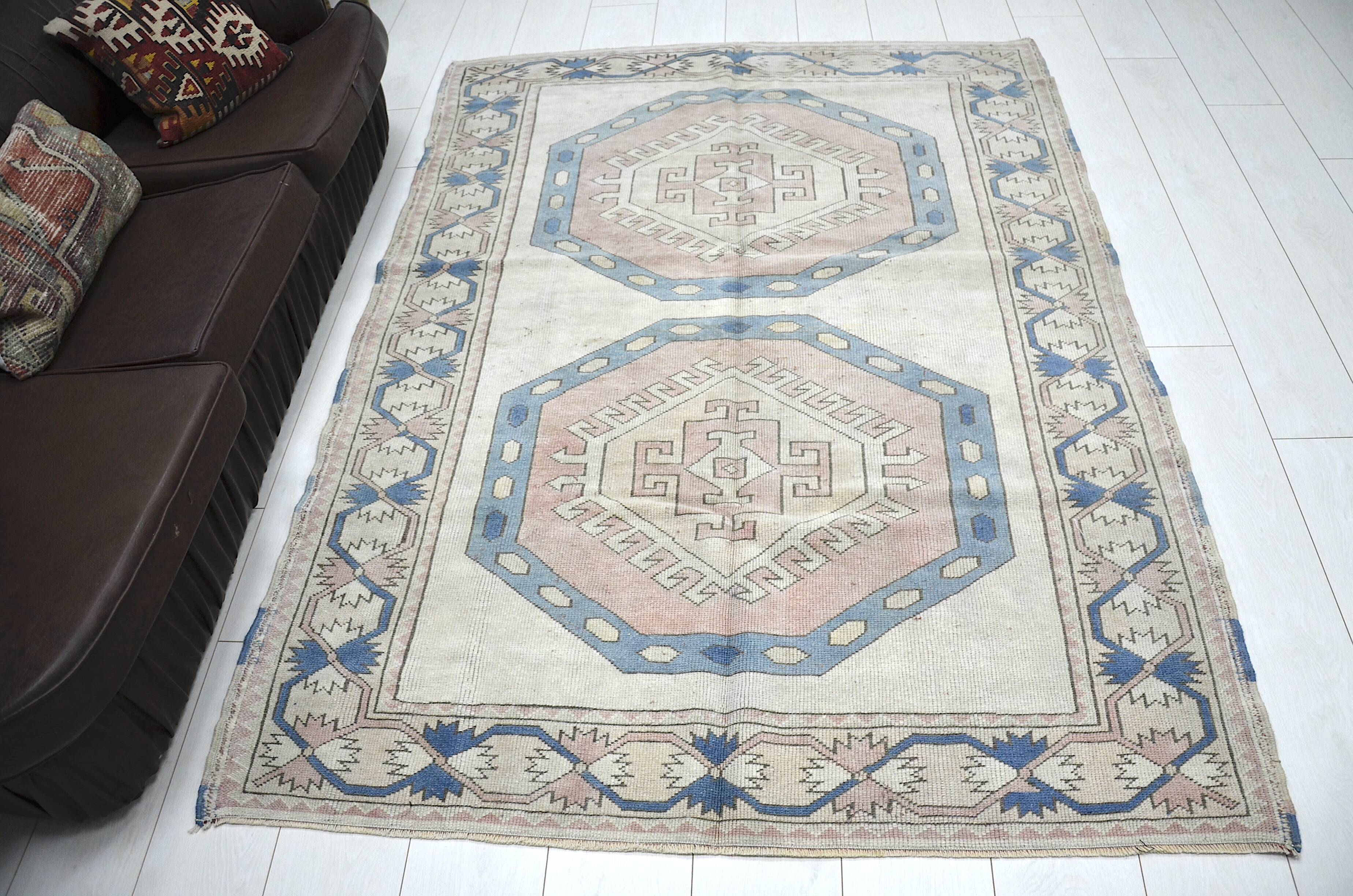 Blue & Red Anatolian Rug sku 1151
