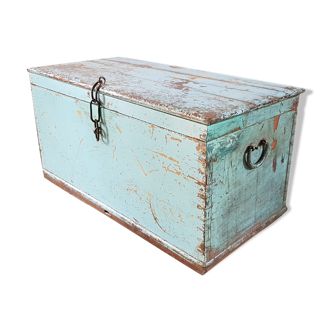 Old teak chest