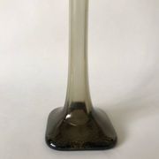 Vase soliflore en verre design années 70-80