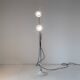 Mid Century Modern White Metal Floor Lamp by Elio Martinelli, 1970s