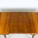 Walnut folding dining table by Jindrich Halabala for UP Zavody, 1940s