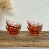 4 Rosaline champagne glasses