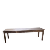 Table de ferme en pin 1950 250cm