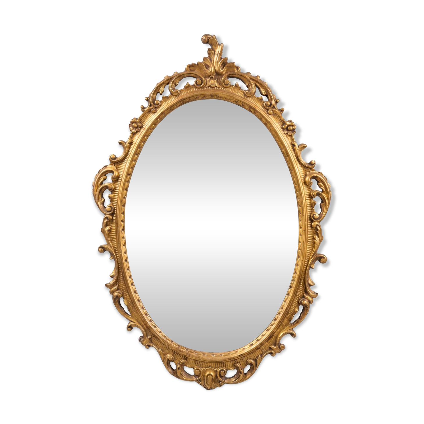 Miroir dorée baroque
