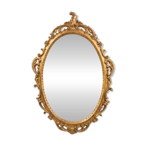 Miroir dorée baroque