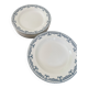 Assiettes terre de feu salins