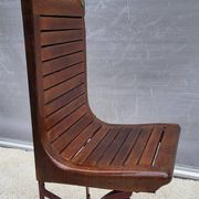 Sprague Metropolitan Parisian bench 1920 with hat rack