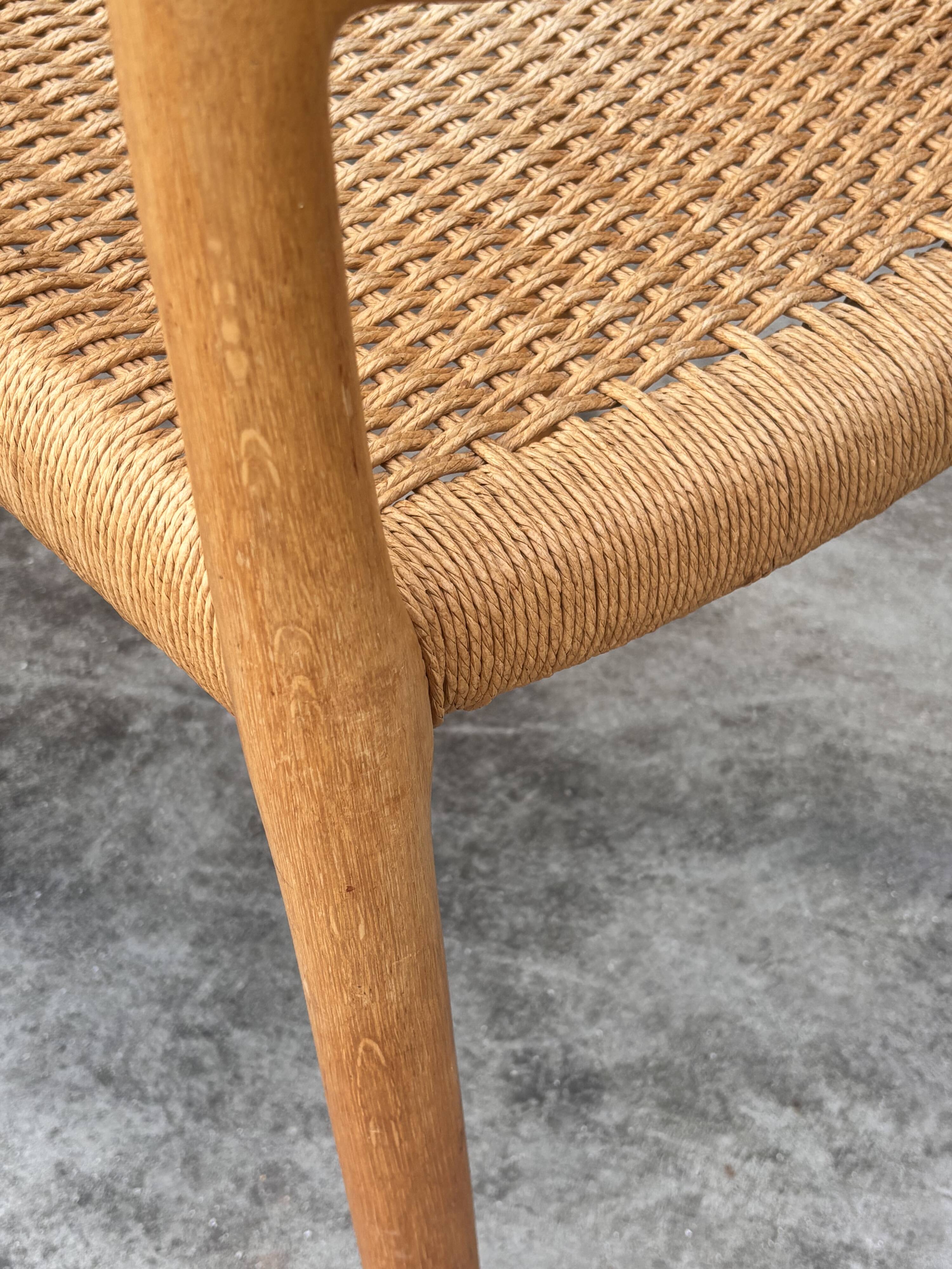 Mid Century Niels O Moller Chair model 84 Danish Design