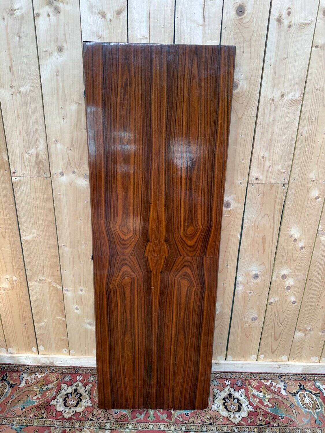 Triptych screen – Art Deco period – Walnut veneer