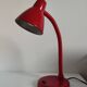 Flexible desk lamp red workshop articulated vintage brand Massive