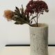 Textured artisanal vase – wabi-sabi / japandi ceramic
