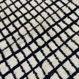 Moroccan rug made of natural wool, handmade, 3x2 m.