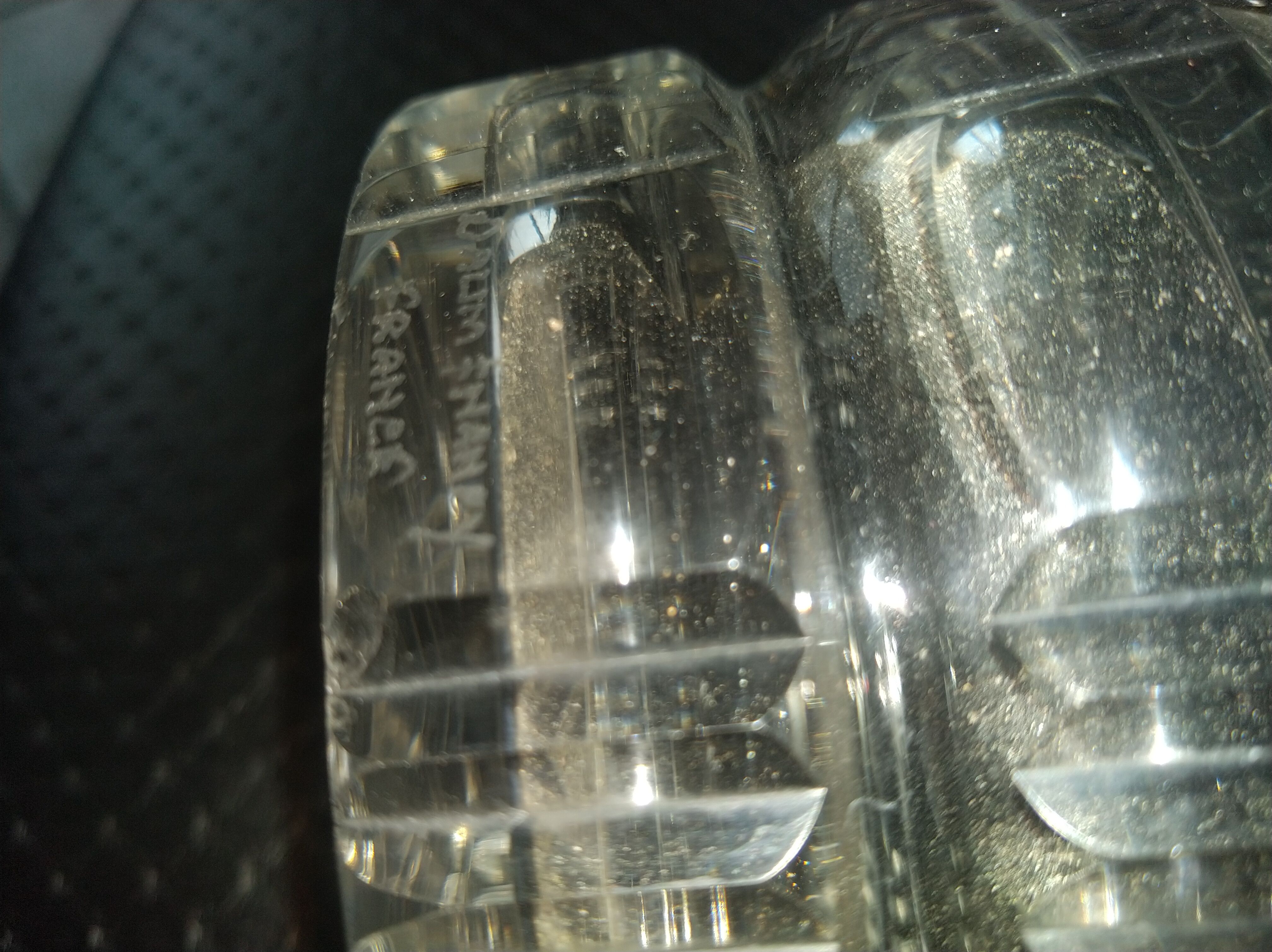 Daum crystal vase, Nancy, France, circa 1950