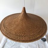 Vintage rattan hangin lamp