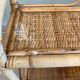 Vintage rattan shelf