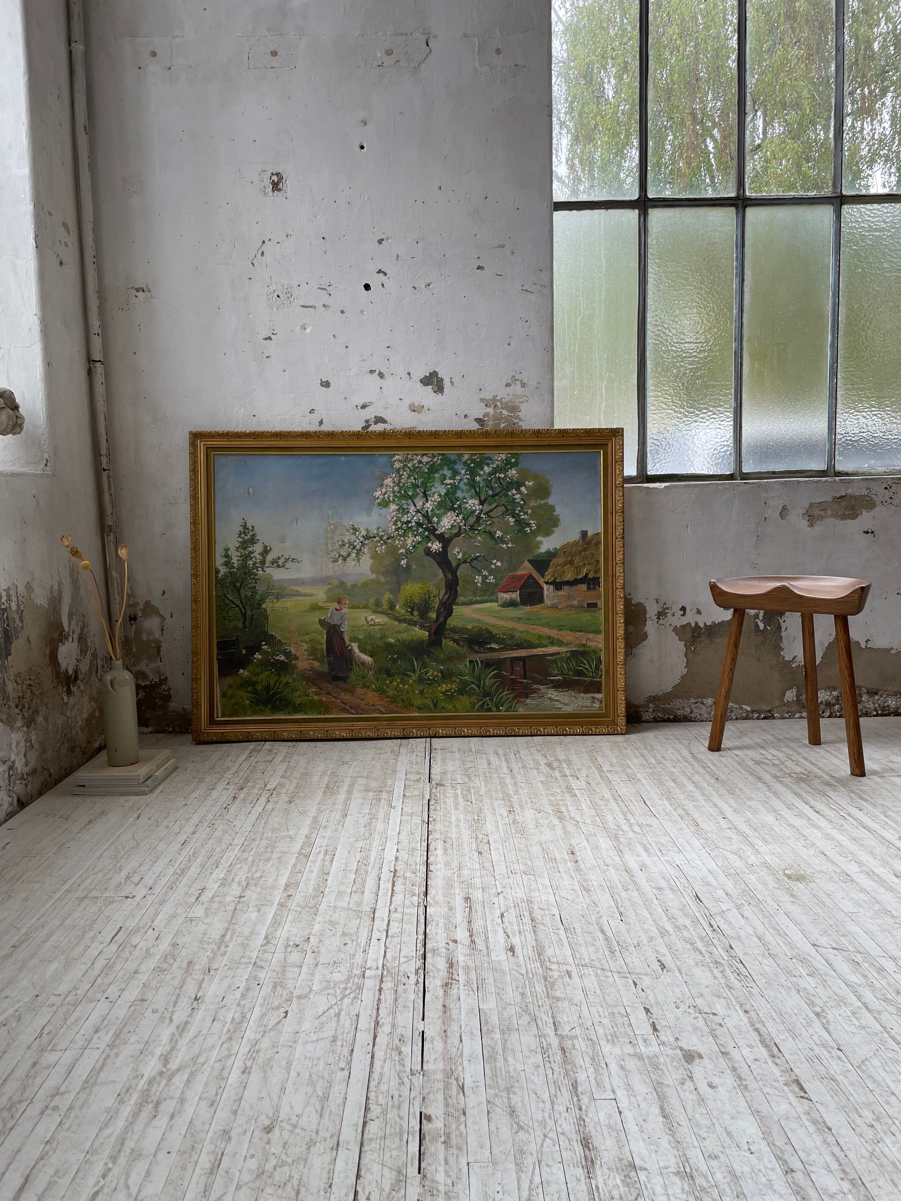 Oil painting canvas 1944 XL