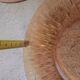 Twelve amber sunflower plates Vereco