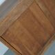 Antique French oak shop cabinet / kitchen island, 1930s