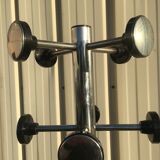 Chrome administrative coat rack