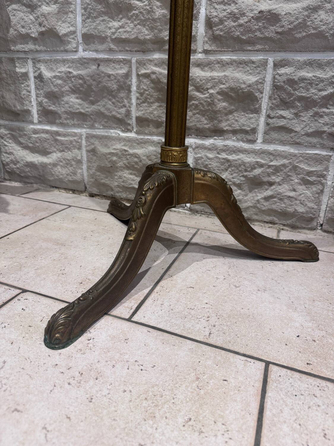 Portemanteau en laiton massif