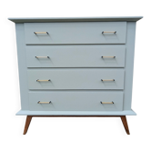 Compass Leg Commode 50 60 Vintage Design