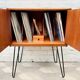 Buffet pour disques vintage