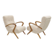 Attribute to Paolo Buffa Mid-century Modern Italian Bouclè Armchairs, Pair