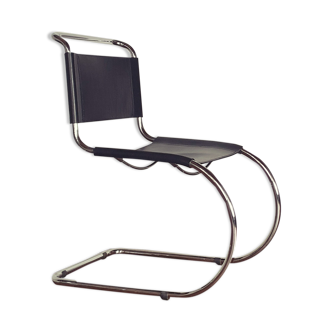 Chaise vintage cuir MR10 Mies Van Der Rohe