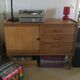 French vintage buffet oak furniture 50/60