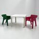Stadio White dining table by Vico Magistretti for Artemide, 1970
