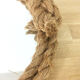 Mirror in vintage rope 1970 32cm