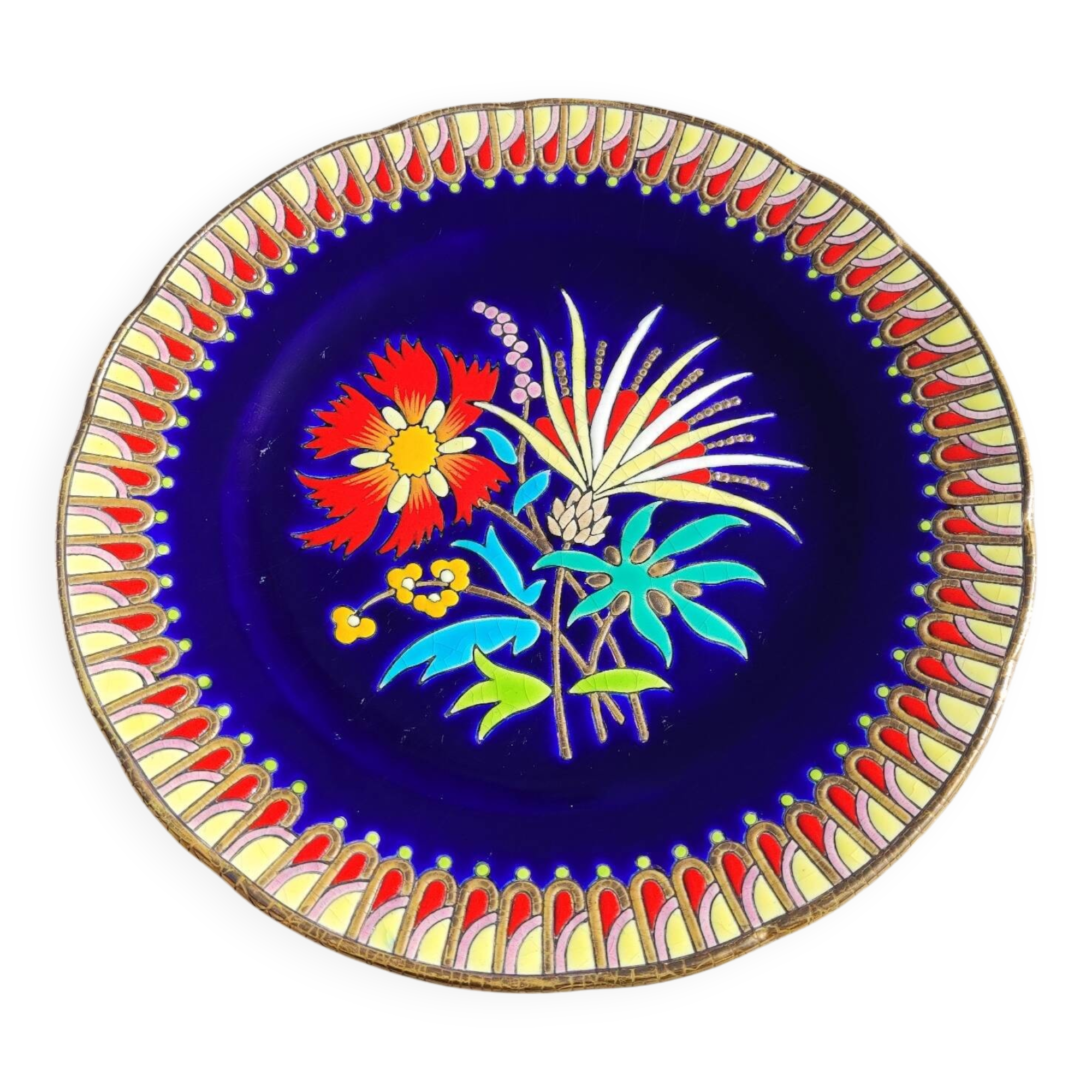 Longwy enamel plates - Palermo model