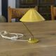 Lampe vintage dans le goût de Louis Kalff 1960’s