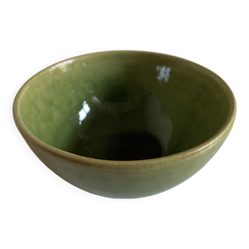 Biot glazed earthenware salad bowl, 1960, diameter 14cm