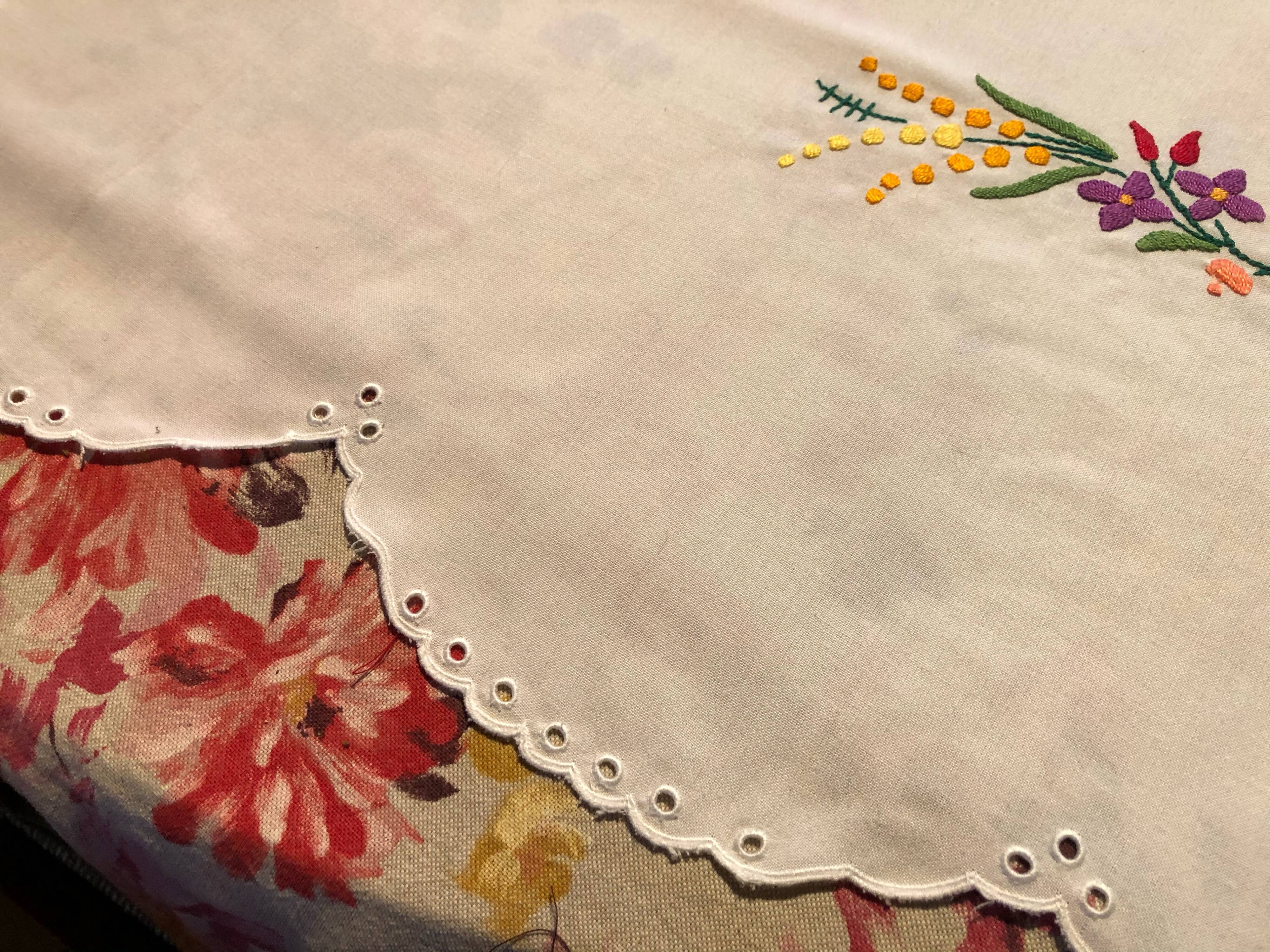 Bohemian chic hand embroidered coat