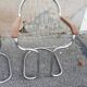 Paire de fauteuils vintage chrome