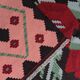 Tapis Kilim moldave en laine, grand motif floral tissé à plat, art populaire, 306 x 242 cm